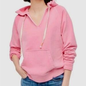 J.Crew Pink Hooded Sweatshirt EUC